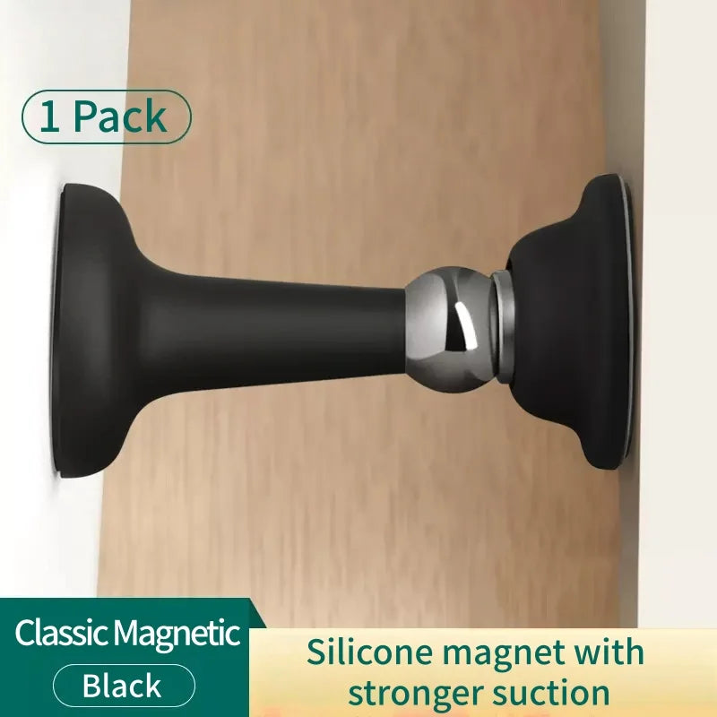 No-Drill Door Stopper for Room Door Wall Protection Anti-Collision Household Silicone Strong Suction Floor Stopper