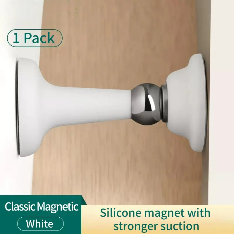 No-Drill Door Stopper for Room Door Wall Protection Anti-Collision Household Silicone Strong Suction Floor Stopper