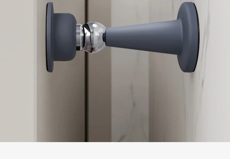 No-Drill Door Stopper for Room Door Wall Protection Anti-Collision Household Silicone Strong Suction Floor Stopper