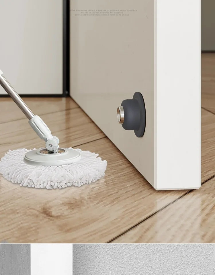 No-Drill Door Stopper for Room Door Wall Protection Anti-Collision Household Silicone Strong Suction Floor Stopper